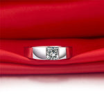 1CT Moissanite Diamond Ring
