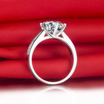1CT Moissanite Diamond Ring