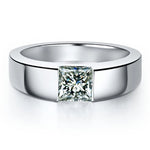 1CT Moissanite Diamond Ring