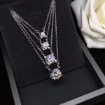 Moissanite Pendant Necklace