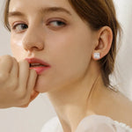 2Carat Princess Cut Moissanite Earrings