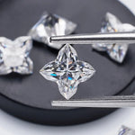 Four Leaf Clover Moissanite  Ring