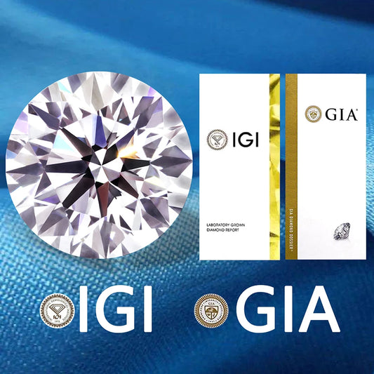 Round Cut Lab Grown Diamonds