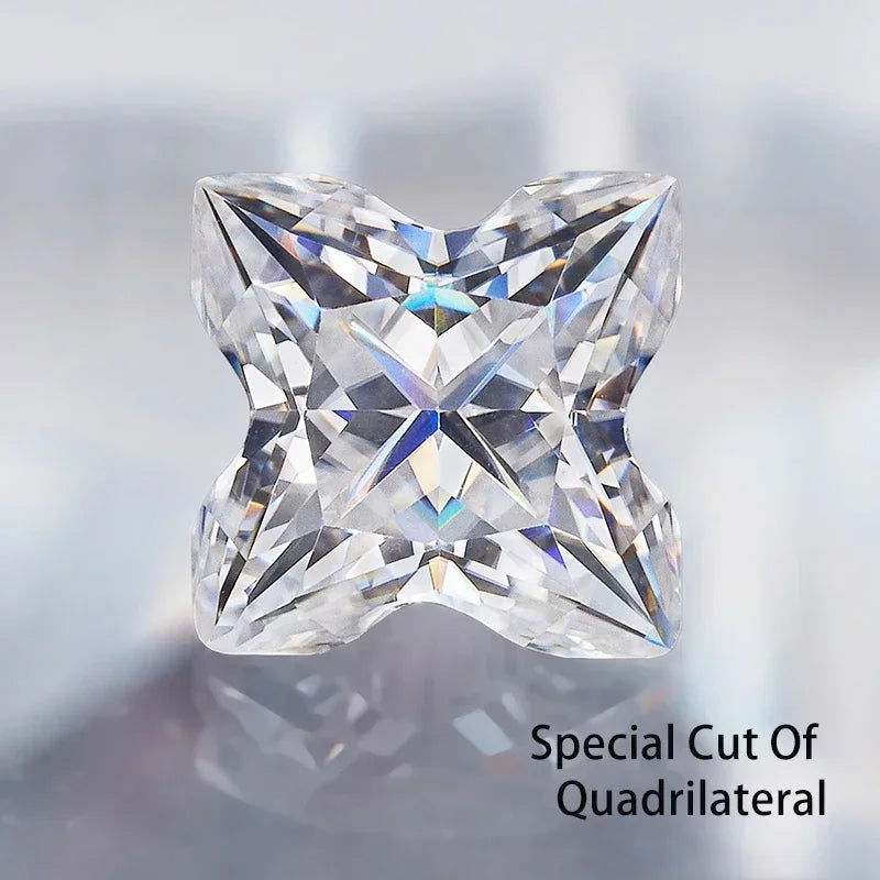 Four Leaf Clover Moissanite  Ring