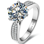 1CT Moissanite Diamond Ring